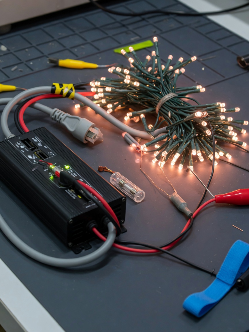 LED 驅動電源與控制裝置的安全設計與絕緣測試示意