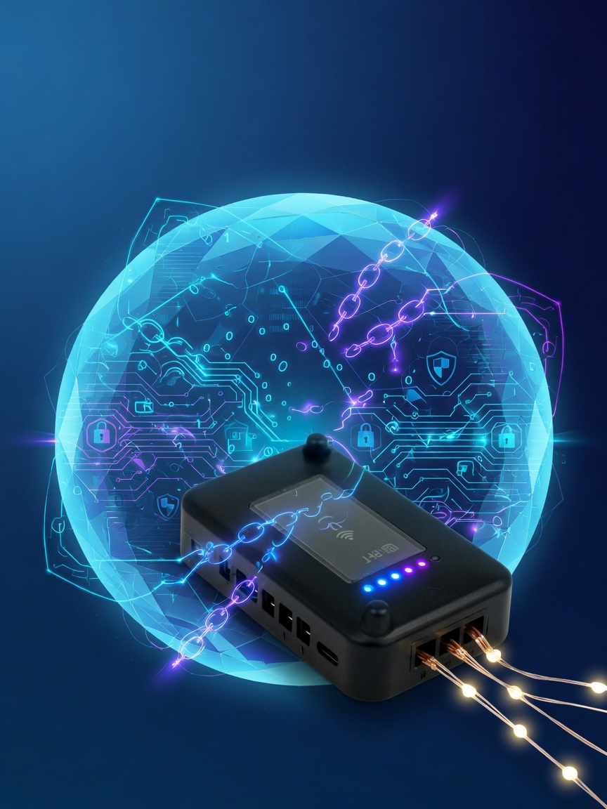 連網智能燈串作為 IoT 裝置的資安合規要求示意