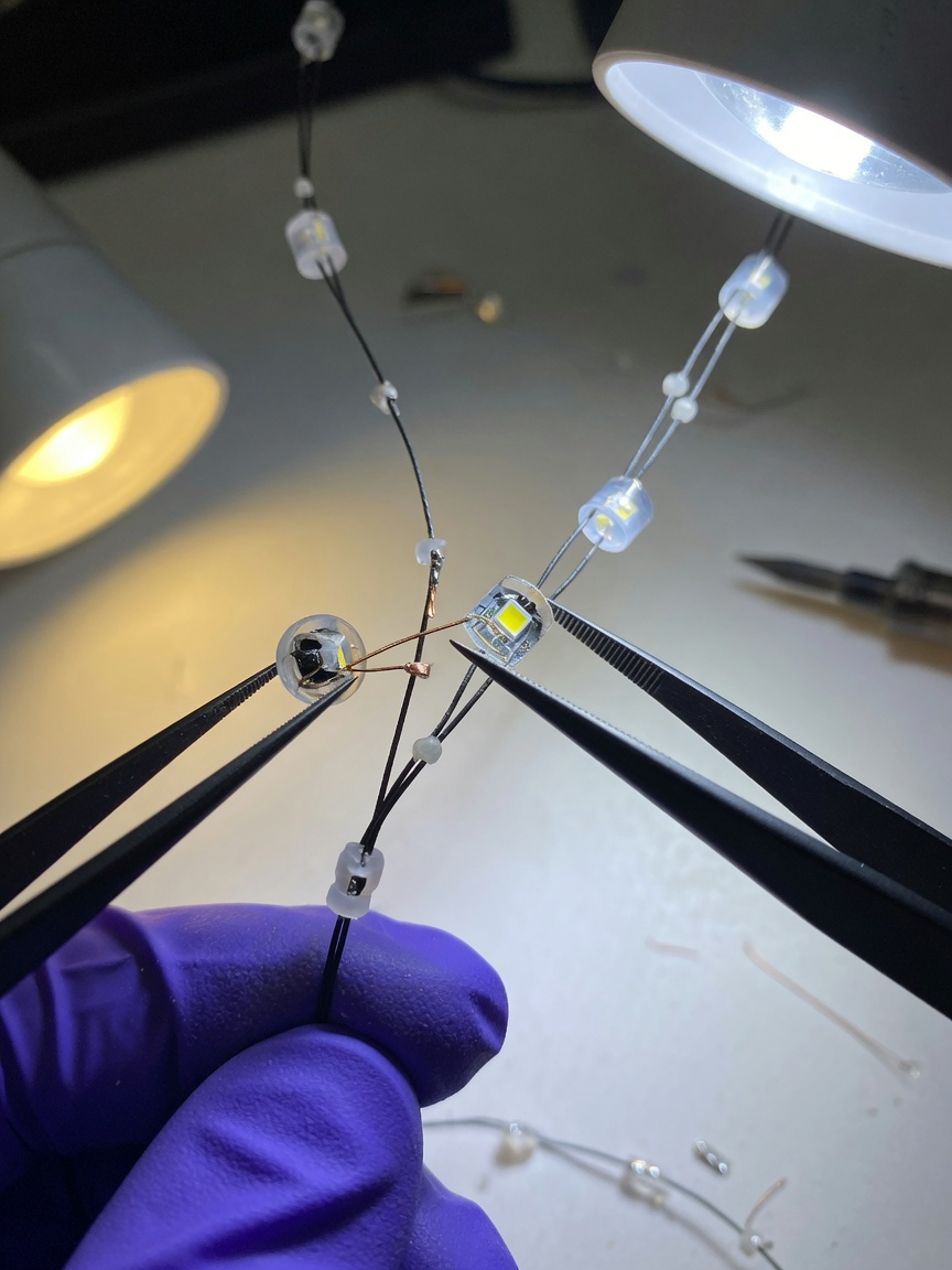 LED 燈串故障率、退貨成本與可換珠維修的品牌經濟學示意